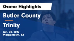 Butler County  vs Trinity  Game Highlights - Jan. 28, 2022