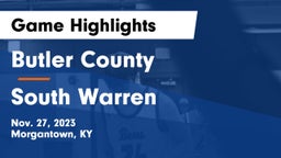 Butler County  vs South Warren  Game Highlights - Nov. 27, 2023