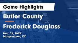 Butler County  vs Frederick Douglass Game Highlights - Dec. 22, 2023
