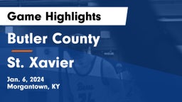 Butler County  vs St. Xavier  Game Highlights - Jan. 6, 2024