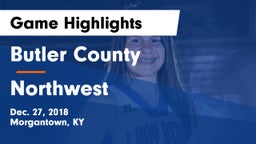 Butler County  vs Northwest Game Highlights - Dec. 27, 2018