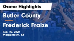 Butler County  vs Frederick Fraize Game Highlights - Feb. 20, 2020