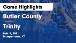 Butler County  vs Trinity  Game Highlights - Feb. 8, 2021