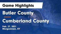 Butler County  vs Cumberland County  Game Highlights - Feb. 27, 2021