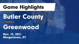 Butler County  vs Greenwood  Game Highlights - Nov. 15, 2021