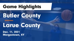 Butler County  vs Larue County  Game Highlights - Dec. 11, 2021