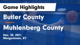 Butler County  vs Muhlenberg County  Game Highlights - Dec. 20, 2021