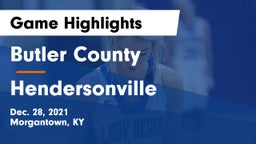 Butler County  vs Hendersonville  Game Highlights - Dec. 28, 2021