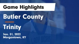 Butler County  vs Trinity  Game Highlights - Jan. 31, 2022
