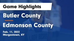 Butler County  vs Edmonson County  Game Highlights - Feb. 11, 2022