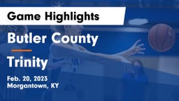 Butler County  vs Trinity  Game Highlights - Feb. 20, 2023
