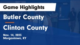 Butler County  vs Clinton County  Game Highlights - Nov. 14, 2023