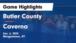 Butler County  vs Caverna  Game Highlights - Jan. 6, 2024