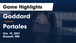 Goddard  vs Portales  Game Highlights - Oct. 19, 2021