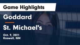 Goddard  vs St. Michael's  Game Highlights - Oct. 9, 2021