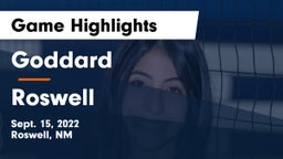 Goddard  vs Roswell  Game Highlights - Sept. 15, 2022