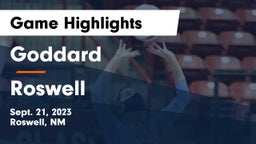 Goddard  vs Roswell  Game Highlights - Sept. 21, 2023