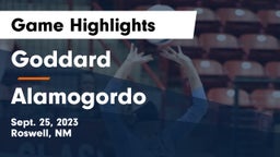 Goddard  vs Alamogordo  Game Highlights - Sept. 25, 2023