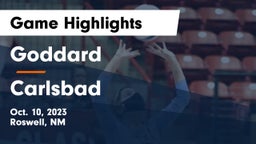 Goddard  vs Carlsbad  Game Highlights - Oct. 10, 2023
