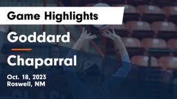 Goddard  vs Chaparral  Game Highlights - Oct. 18, 2023