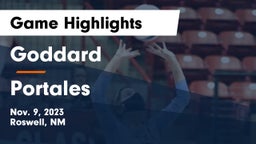 Goddard  vs Portales  Game Highlights - Nov. 9, 2023