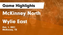 McKinney North  vs Wylie East  Game Highlights - Oct. 1, 2021