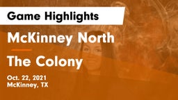 McKinney North  vs The Colony  Game Highlights - Oct. 22, 2021