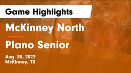 McKinney North  vs Plano Senior  Game Highlights - Aug. 30, 2022