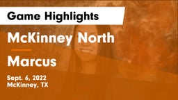 McKinney North  vs Marcus  Game Highlights - Sept. 6, 2022