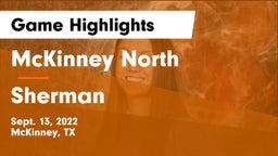 McKinney North  vs Sherman  Game Highlights - Sept. 13, 2022