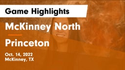 McKinney North  vs Princeton  Game Highlights - Oct. 14, 2022