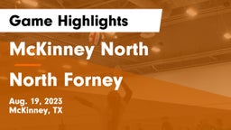 McKinney North  vs North Forney  Game Highlights - Aug. 19, 2023