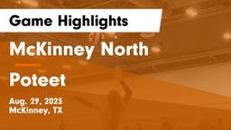 McKinney North  vs Poteet  Game Highlights - Aug. 29, 2023