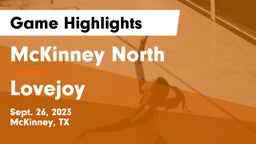 McKinney North  vs Lovejoy  Game Highlights - Sept. 26, 2023