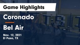 Coronado  vs Bel Air  Game Highlights - Nov. 12, 2021