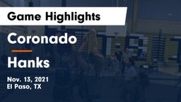 Coronado  vs Hanks  Game Highlights - Nov. 13, 2021