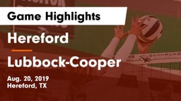 Hereford  vs Lubbock-Cooper  Game Highlights - Aug. 20, 2019