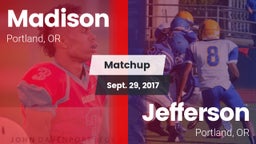 Matchup: Madison  vs. Jefferson  2017