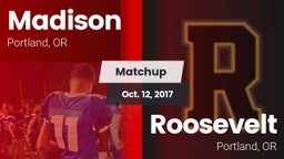 Matchup: Madison  vs. Roosevelt  2017