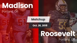 Matchup: Madison  vs. Roosevelt  2018