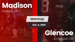 Matchup: Madison  vs. Glencoe  2019