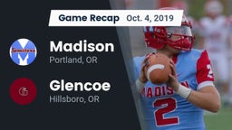 Recap: Madison  vs. Glencoe  2019