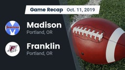 Recap: Madison  vs. Franklin  2019