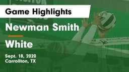 Newman Smith  vs White  Game Highlights - Sept. 18, 2020