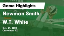 Newman Smith  vs W.T. White Game Highlights - Oct. 21, 2020