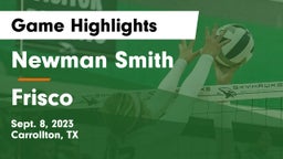 Newman Smith  vs Frisco  Game Highlights - Sept. 8, 2023
