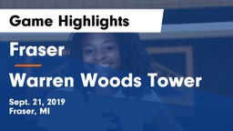 Fraser  vs Warren Woods Tower  Game Highlights - Sept. 21, 2019