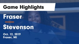Fraser  vs Stevenson Game Highlights - Oct. 12, 2019