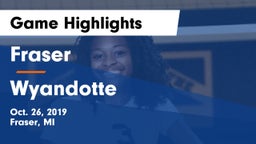 Fraser  vs Wyandotte Game Highlights - Oct. 26, 2019