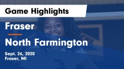 Fraser  vs North Farmington Game Highlights - Sept. 26, 2020